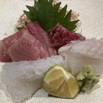 四谷 うえ村 - 刺身盛り