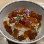 四谷 うえ村 - ズワイガニ緑米