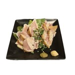 Domestic red chicken tataki