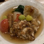 四谷 うえ村 - 鱈の白子他