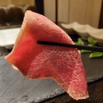 Kabuto - この日は すき焼きのお肉は 佐賀牛のシンシンの部分でした