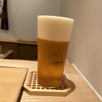 饗庵大乃 - 生ビールで乾杯‼️