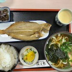 道づれ - うどん定食 1100円