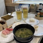 Hamazushi - ここから後のオーダーは　写し忘れた