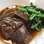 古月 - 牛肉とカボチャの沙茶煮込み（アップ）