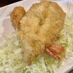 味の食彩館 - 鰯と海老のフライ