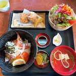琴吹寿司 - 海鮮丼セット