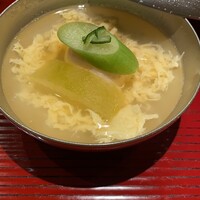 おおたに - 車海老真丈と冬瓜のお椀