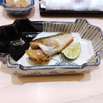 兄弟寿し - メスのハタハタ焼