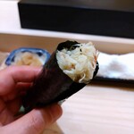 兄弟寿し - ズワイガニ手巻き