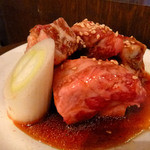 ホルモン・焼肉 キムチ - 中落ちカルビ