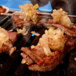 ホルモン・焼肉 キムチ - ネギ塩牛タン♥