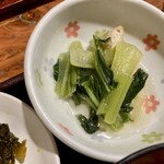 江坂 久葉 - 小松菜の炊いたの