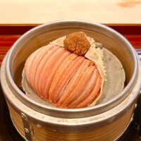 日本料理 かしづき - 雌の香箱蟹　蒸し寿司
