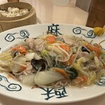 味の古久家 - 特製焼そば大盛