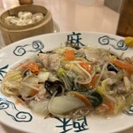 味の古久家 - 特製焼そば大盛