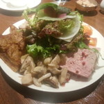 ２０１３・１１月　前菜５種盛り