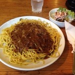 Kureoru Ippo - カレースパゲティセット大盛り。（1000円）