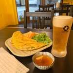 Vi 1979 Restaurant - バインセオと、生ビール