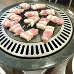 韓国料理 無鉄砲 - 《サムギョプサル》
