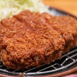 Tonkatsu Aoki - 2023.11 リブロースかつ定食（400g 2,800円）