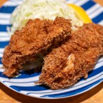 とんかつ 檍 - 2023.11 カキフライ（2コ 900円）