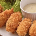 Deep fried oysters