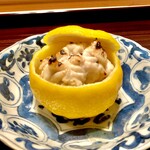 多仁本 - 白子ゆず釜　表面こんがりで美味しい♫