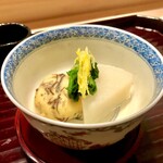多仁本 - 蕪とひろうすの炊き合わせ　