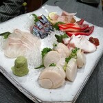 志田街 - お刺身の盛り合わせ