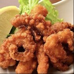 Fried octopus