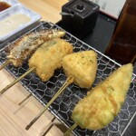 串揚げ アガルコメ。 - 