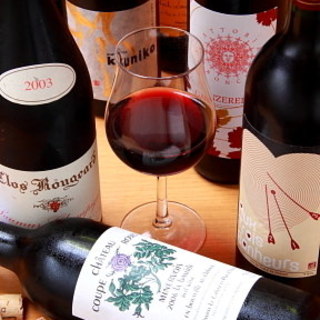 有機栽培の葡萄の“ビオワイン”