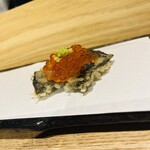 天ぷらとワイン大塩 - いくらカナッペ