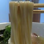 らぁ麺花萌葱 - 塩らぁ麺/麺リフト