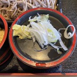 和田宿ステーション食堂 - 薬味です。