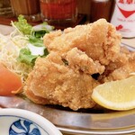 餃子ノ酒場マイケル - マイケルランチの塩唐揚げ
