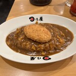 日乃屋 - カレー大盛 コロッケトッピング