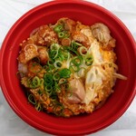 Torigen - 令和5年11月
                      テイクアウト営業時間(11:00〜14:30)
                      カラアゲ親子丼 税込430円