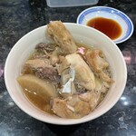 回し鮨 若貴 - 目的のあら煮