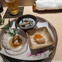 博多 鮨 まつもと - 前菜3種盛り