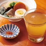 Sea bream soup and sake