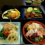 ＨＡＮＡ吉兆 - 2013年11月お弁当でお料理が出て来ました。