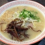 長浜ラーメン とみ吉 - 長浜ラーメン@550円