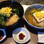Tenka No Yakiniku Daishougun - 冷麺、ビピンバ定食