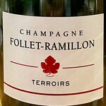 渡辺料理店 - 最初は泡　Chanpagne Follet-Ramillon Terroirsが美味しくて結局一本飲んじゃいましたｗ