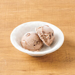 红豆冰淇淋~使用北海道产红豆~