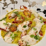 渡辺料理店 - 4皿目は大定番のオマール海老ビスクリゾット