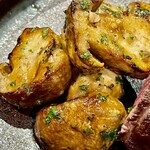 渡辺料理店 - ポルチーニをソテーしてドーンと盛り付けてくれました