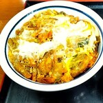 山田うどん - かき揚げ丼